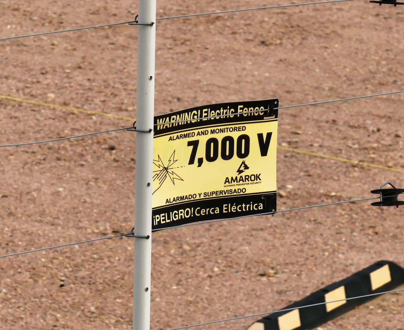 Electric fence feature icon